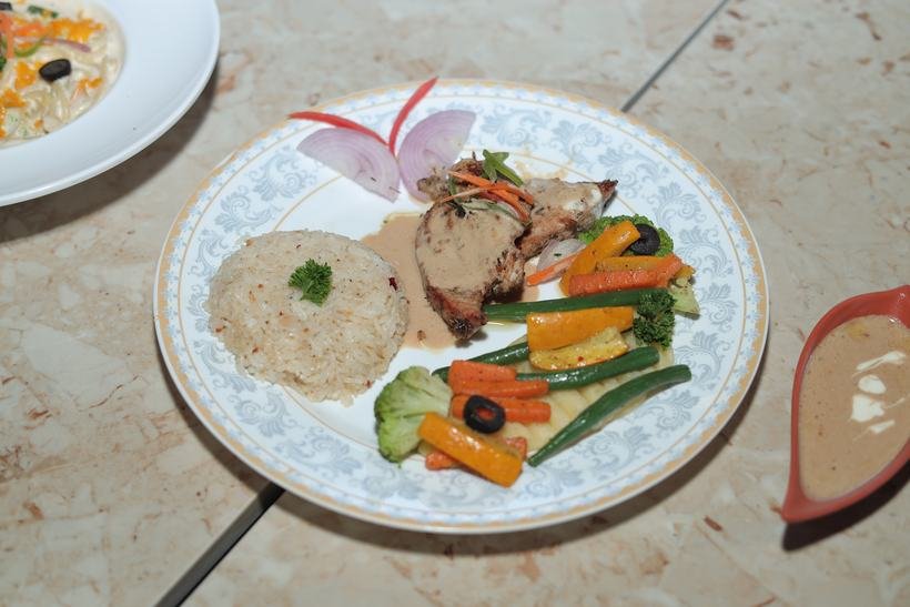 Plated main course
