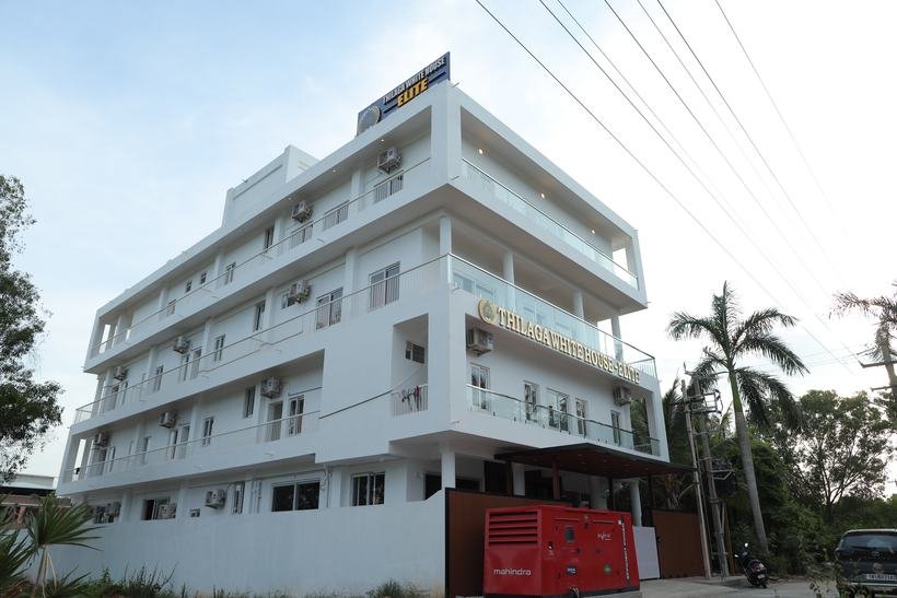 The building from the road